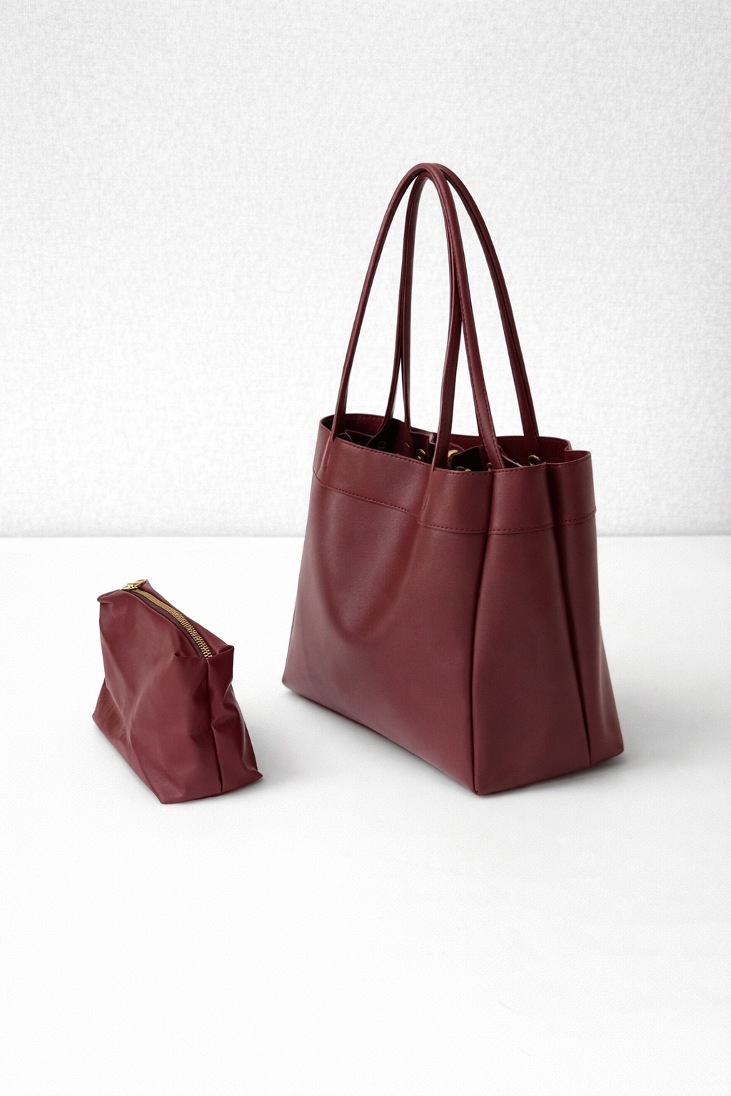 Riga Kadın Günlük Deri Bordo Omuz Çantası