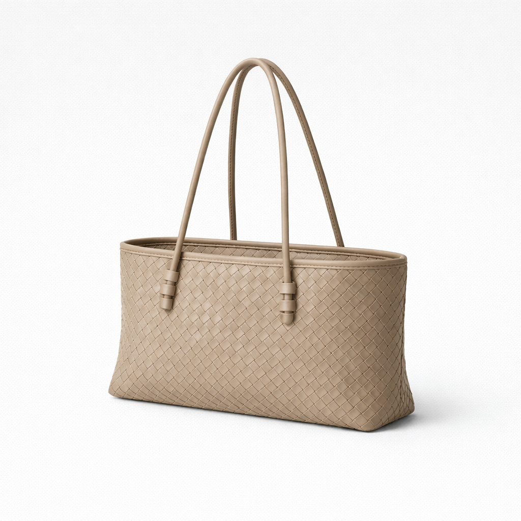 Nepal Krem Omuz Günlük Geniş Şık Çanta