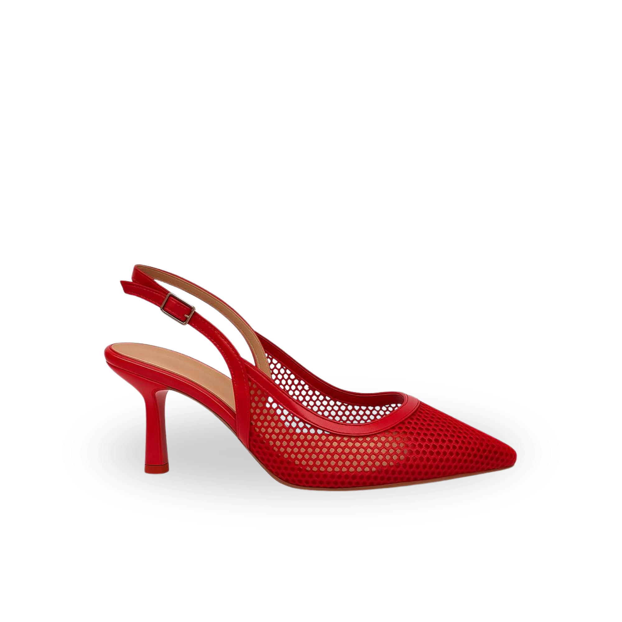 Marj Kadın Fileli Model Kemerli Stiletto