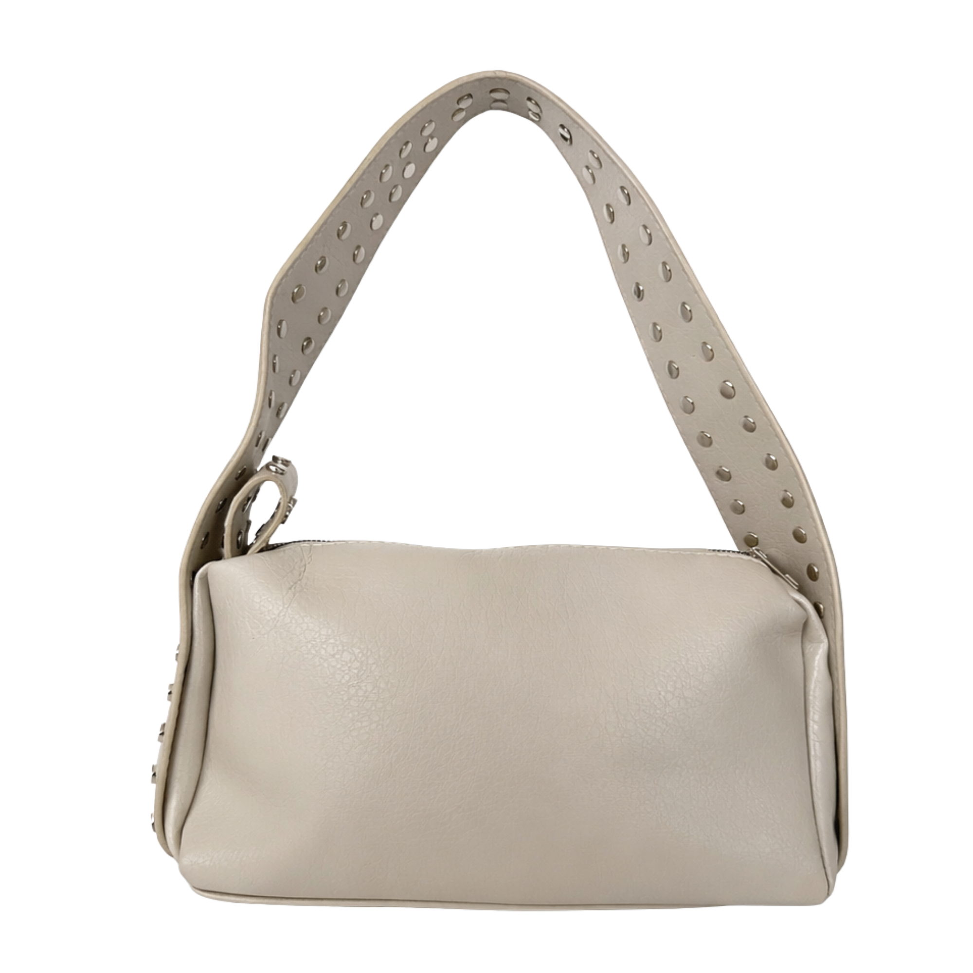 Nova Krem Zımbalı Kadın Şık Çanta