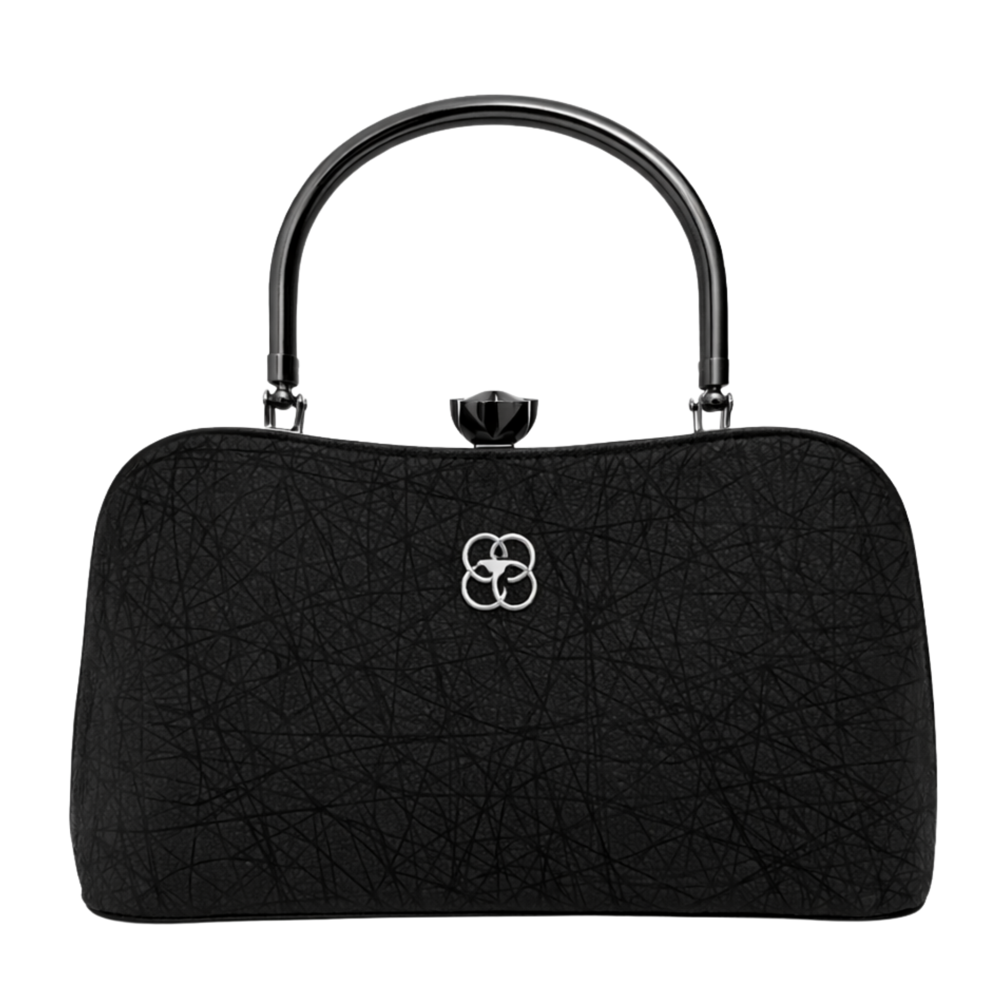 Kadın Şimal Simli Abiye Siyah Çanta