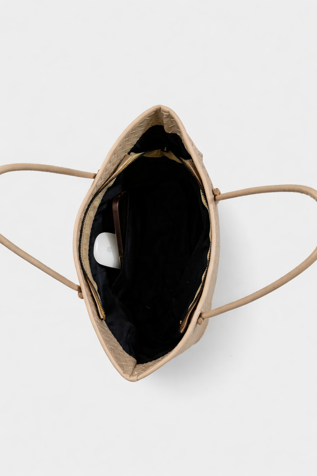 Nepal Krem Omuz Günlük Geniş Şık Çanta