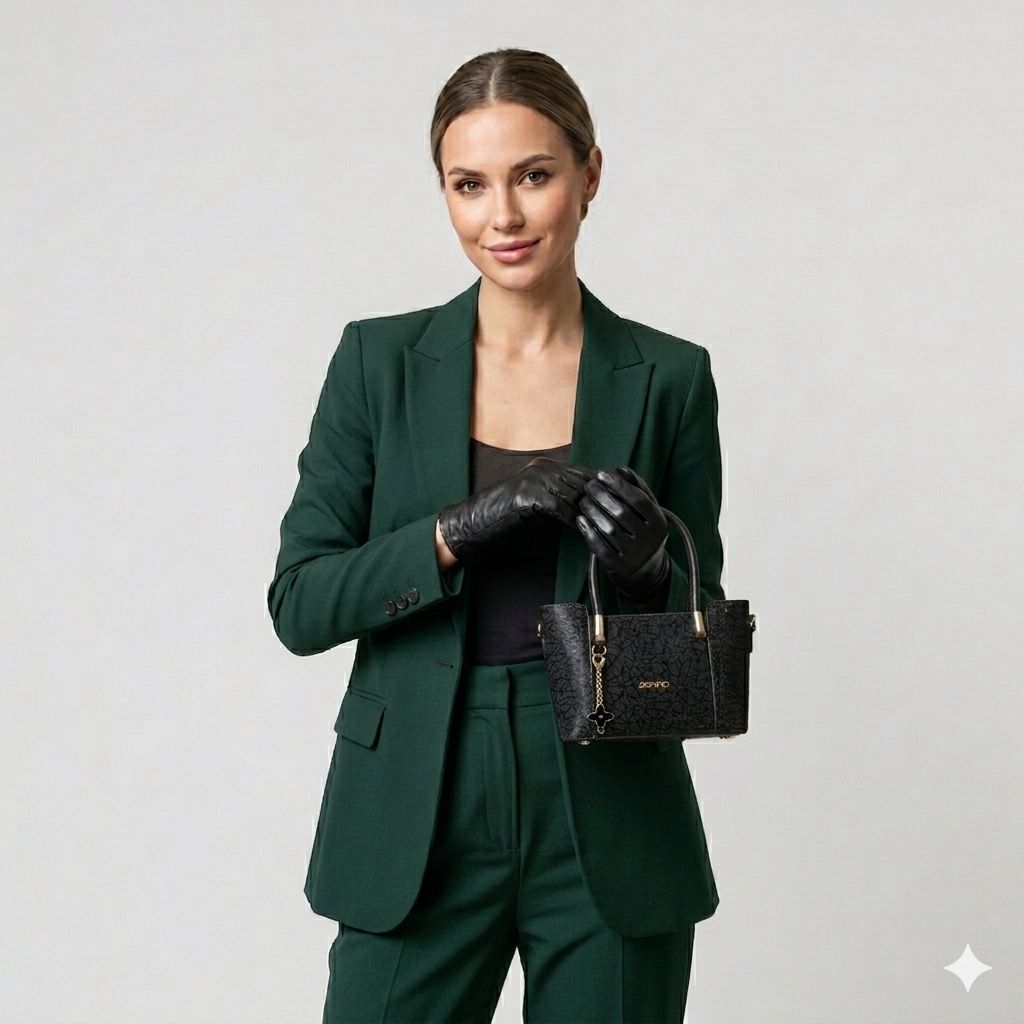 Kadın Art Simli Charmlı Abiye Siyah Çanta