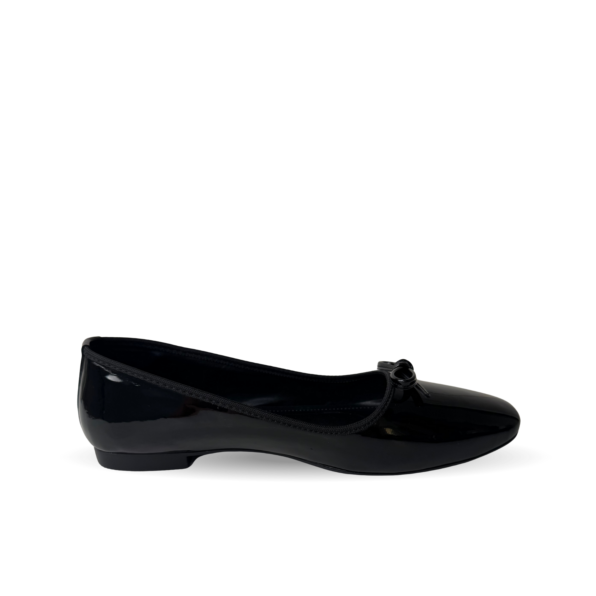 Kadın Gift Model Fiyonklu Babet Rugan Siyah