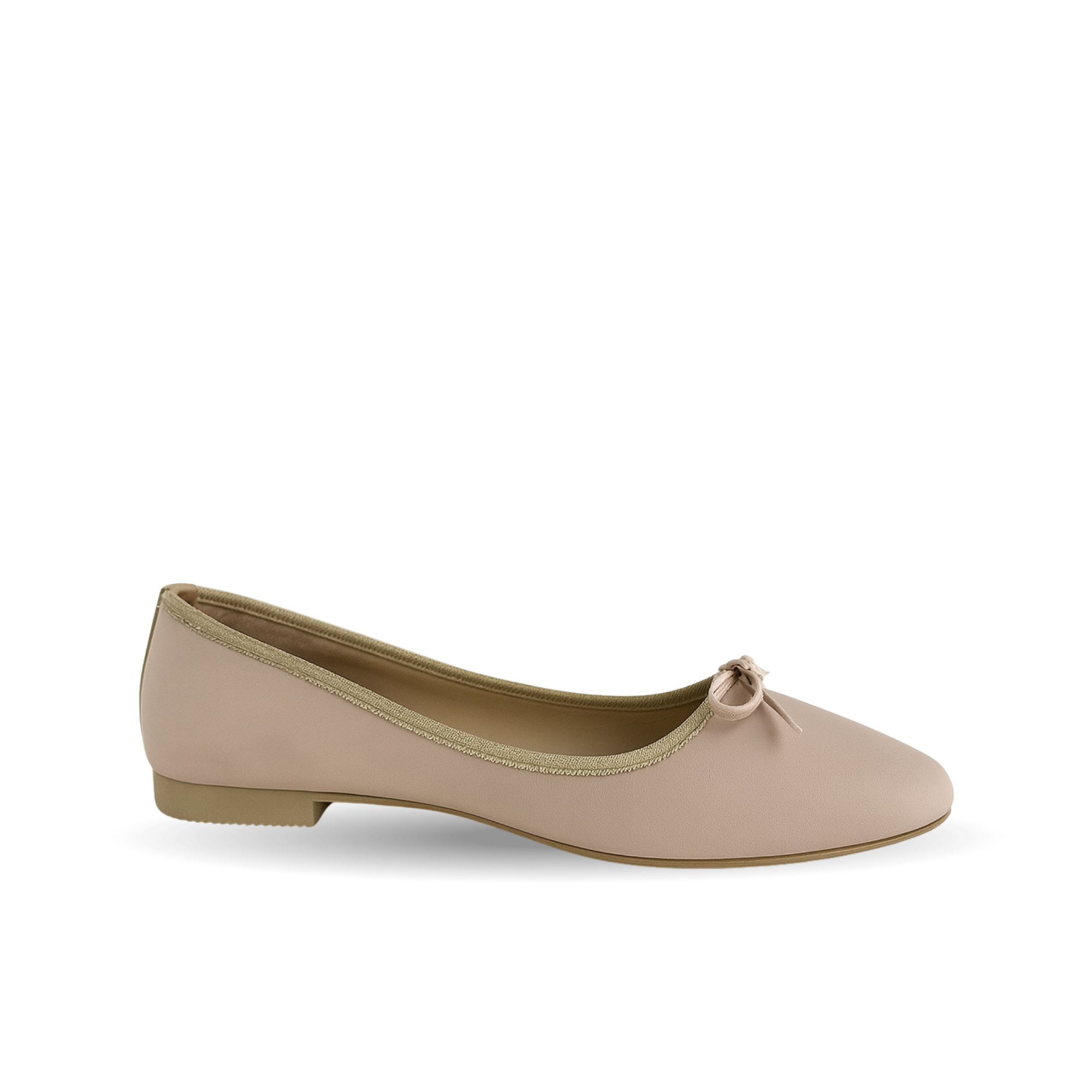 Kadın Gift Model Fiyonklu Mat Babet Bej