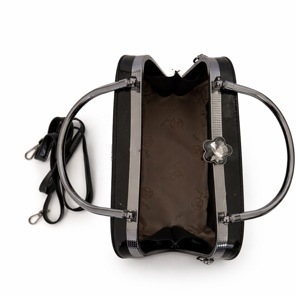 Kadın Şimal Simli Abiye Siyah Çanta