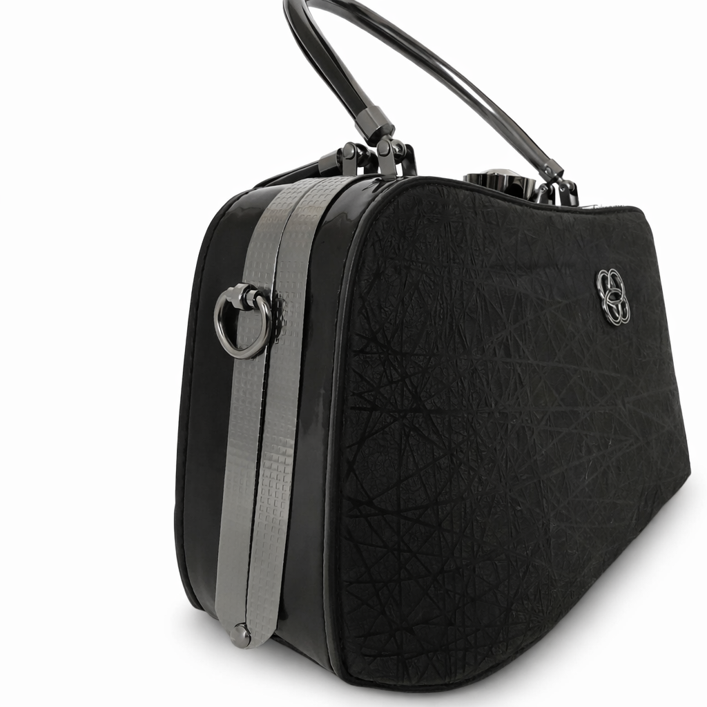 Kadın Şimal Simli Abiye Siyah Çanta