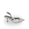 Mary Model Bantlı Kemerli Stiletto Beyaz