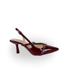 Mary Model Bantlı Kemerli Stiletto Bordo