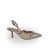 Mary Model Bantlı Kemerli Stiletto Bej