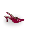 Bella Model Pembe Bantlı Kemerli Stiletto