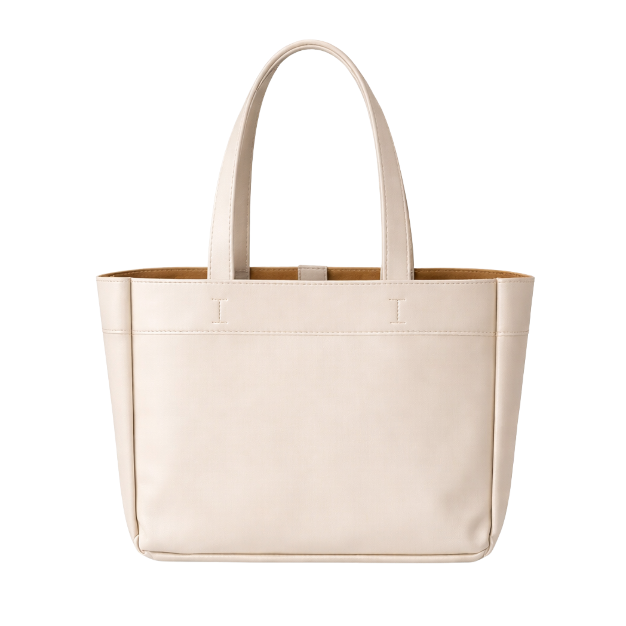 Goris Kadın Krem Deri Omuz Çantası