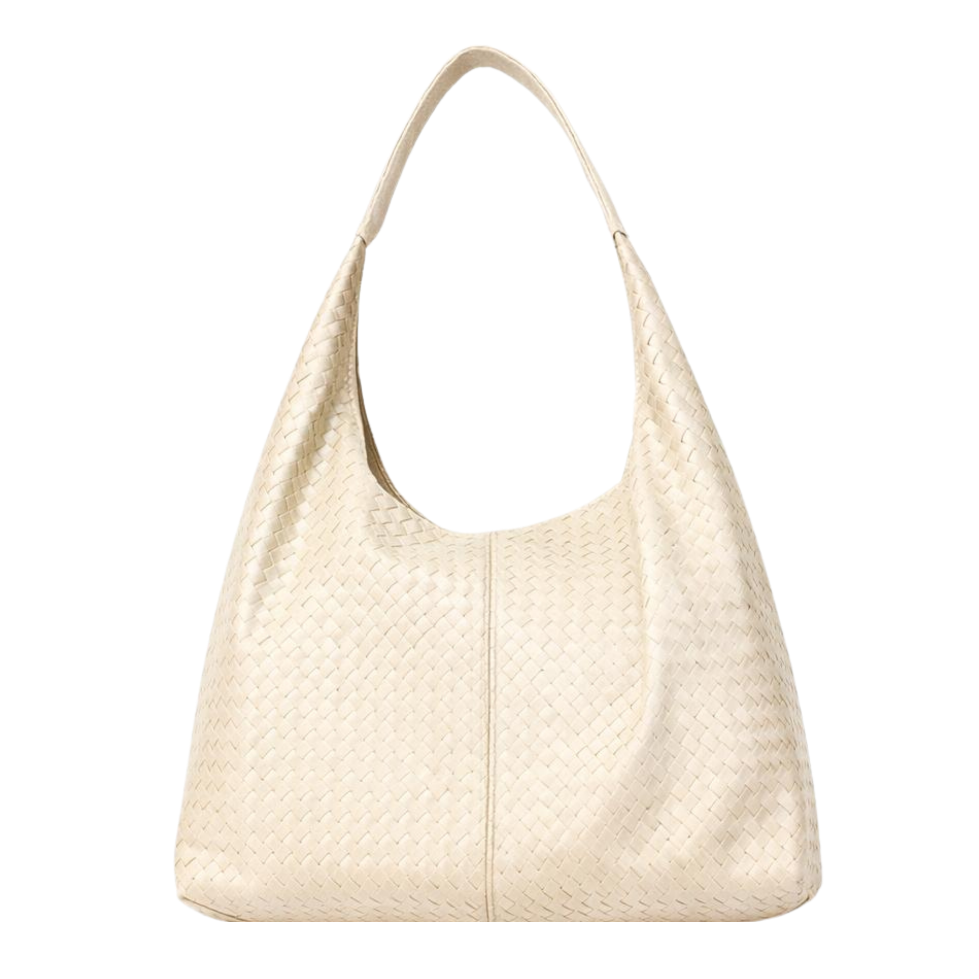 Oslo Kadın Krem Omuz Günlük Geniş Şık Çanta