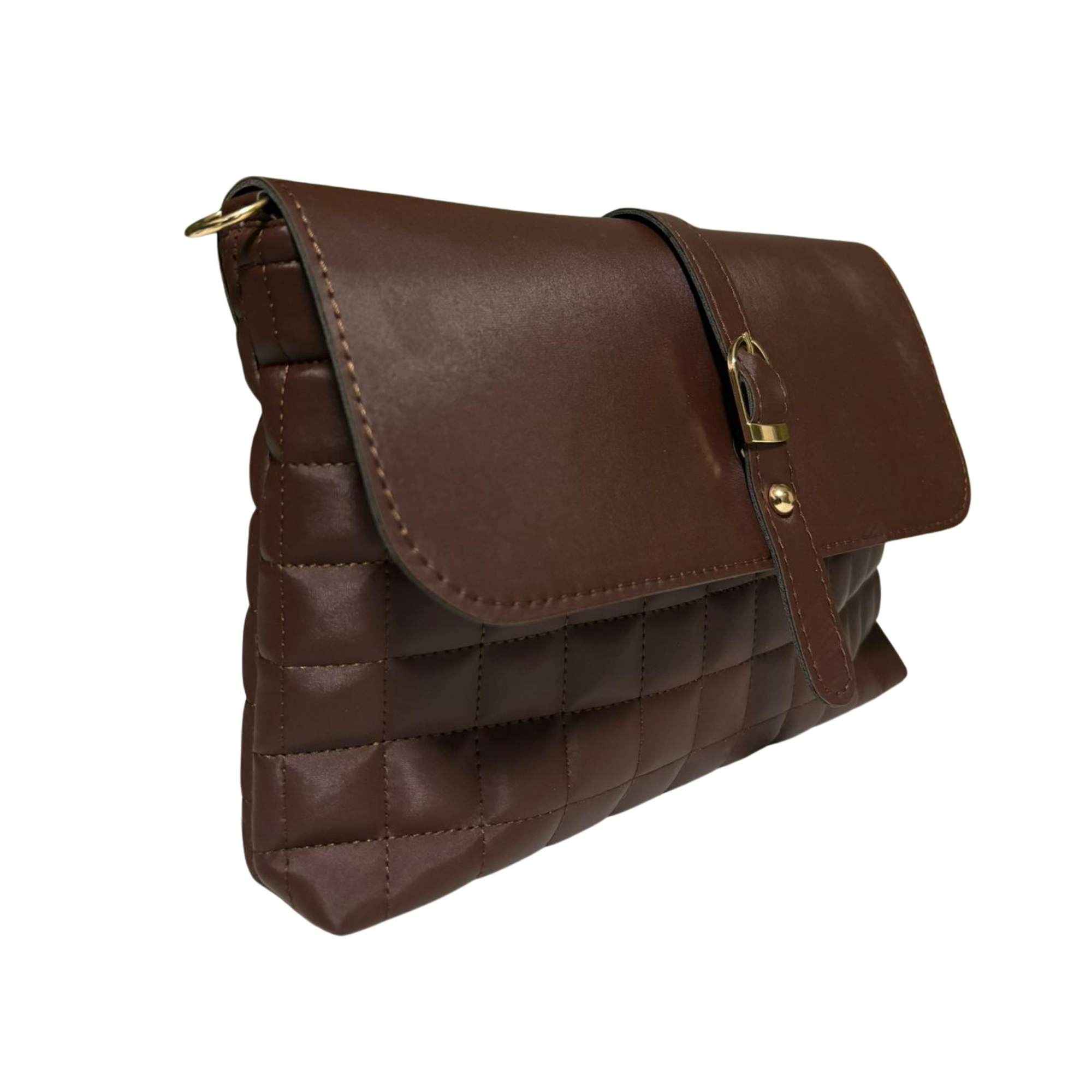 Lotus Acı Kahve Omuz ve Askılı Günlük Şık Çanta