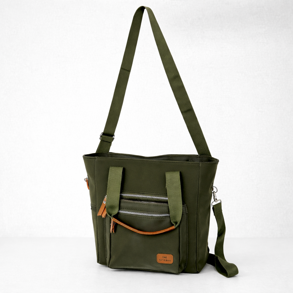 Vigan Yeşil Omuz ve Askılı Günlük Şık Çanta