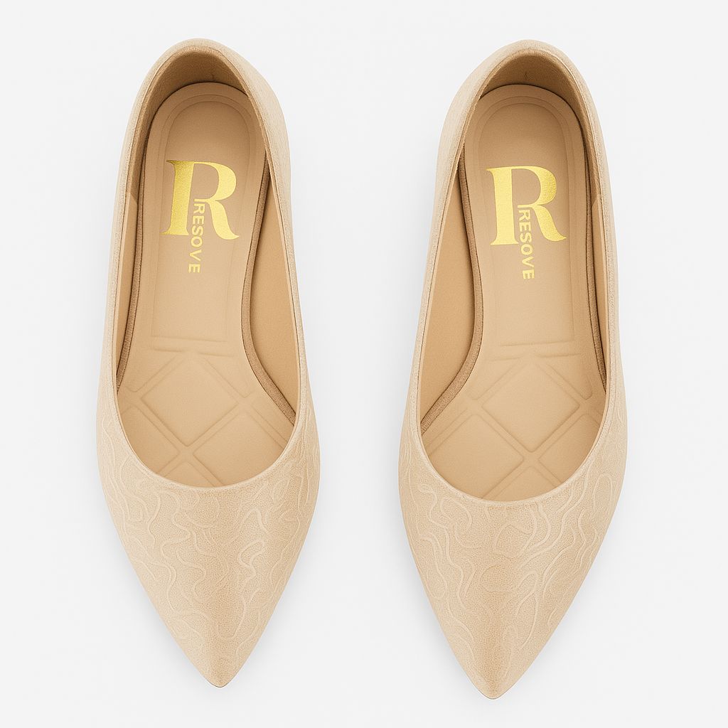 Şimal Kadın Simli 3 cm Kalın Topuklu Ayakkabı Gold