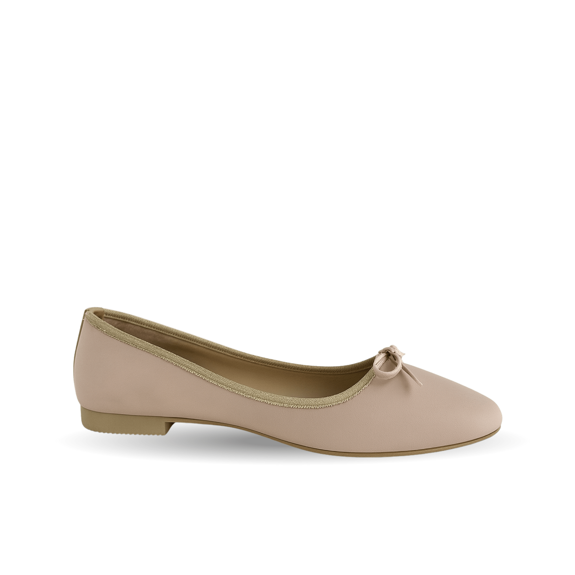 Kadın Gift Model Fiyonklu Mat Babet Bej - Ressome.com