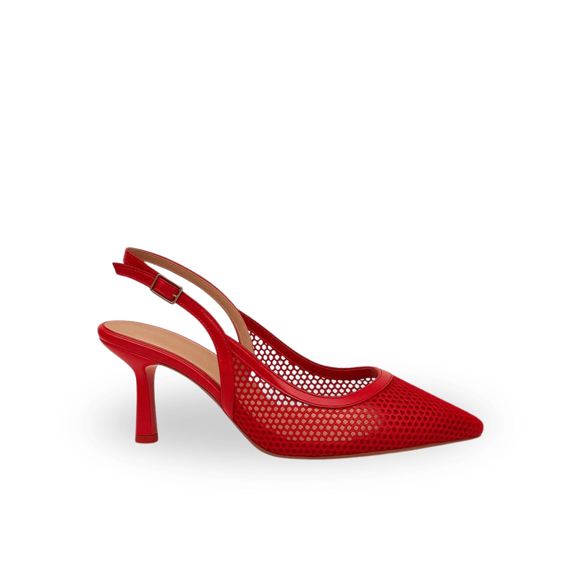 Marj Kadın Fileli Model Kemerli Stiletto - Ressome.com