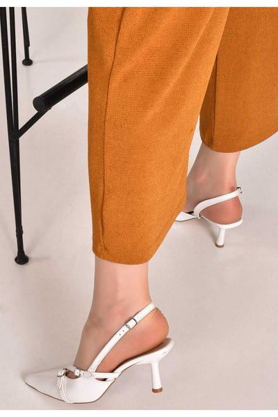 Mary Model Bantlı Kemerli Stiletto